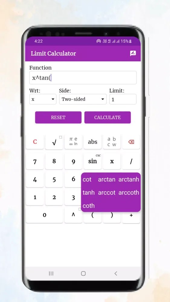 Limit Calculator স্ক্রিনশট