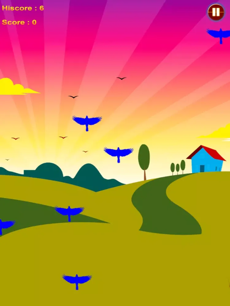 Flying Birds With Math Trivia iPad 应用截图