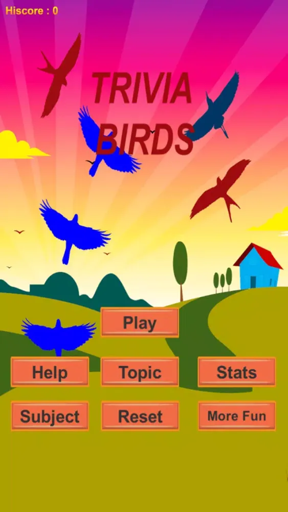 Flying Birds With Math Trivia应用截图