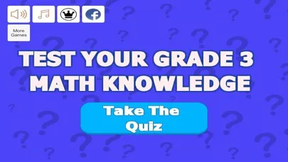 Grade 3 Math Trivia 스크린샷
