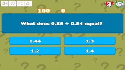 Grade 5 Math Trivia スクリーンショット