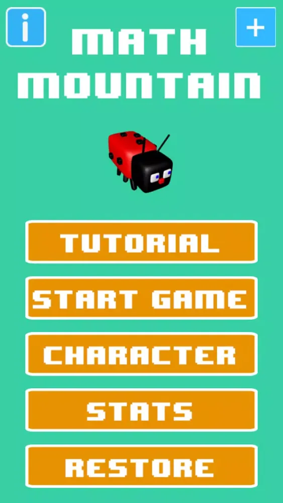 Screenshot di Math Mountain