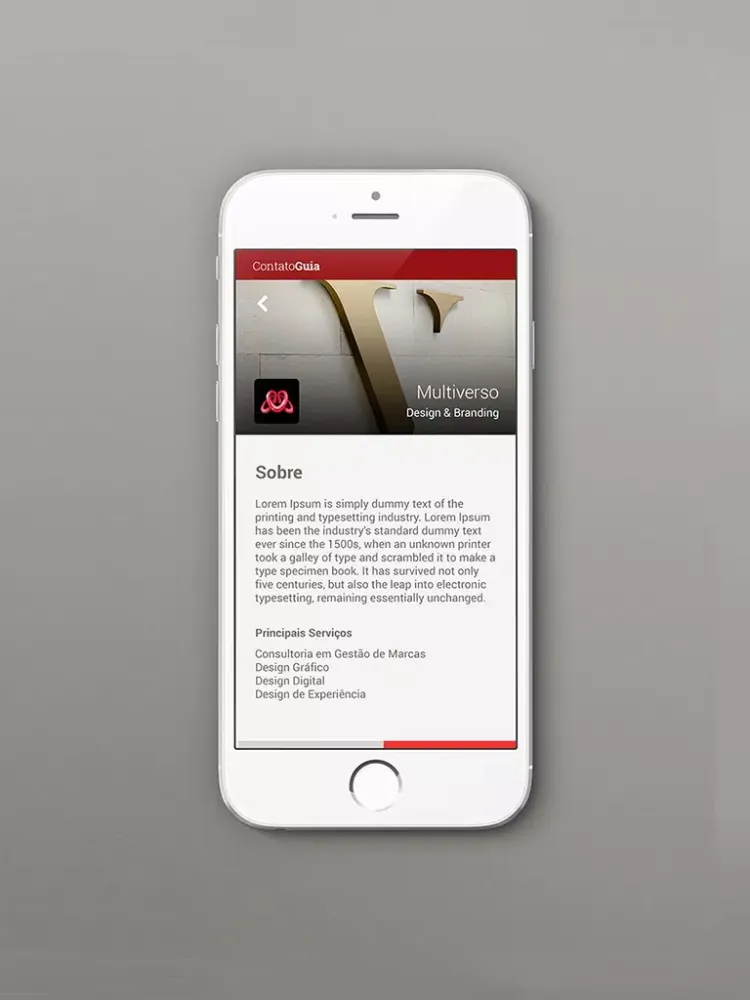 ContatoGuia iPad  Screenshots
