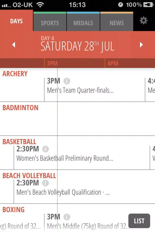 صور Go 2012 (London Schedule)