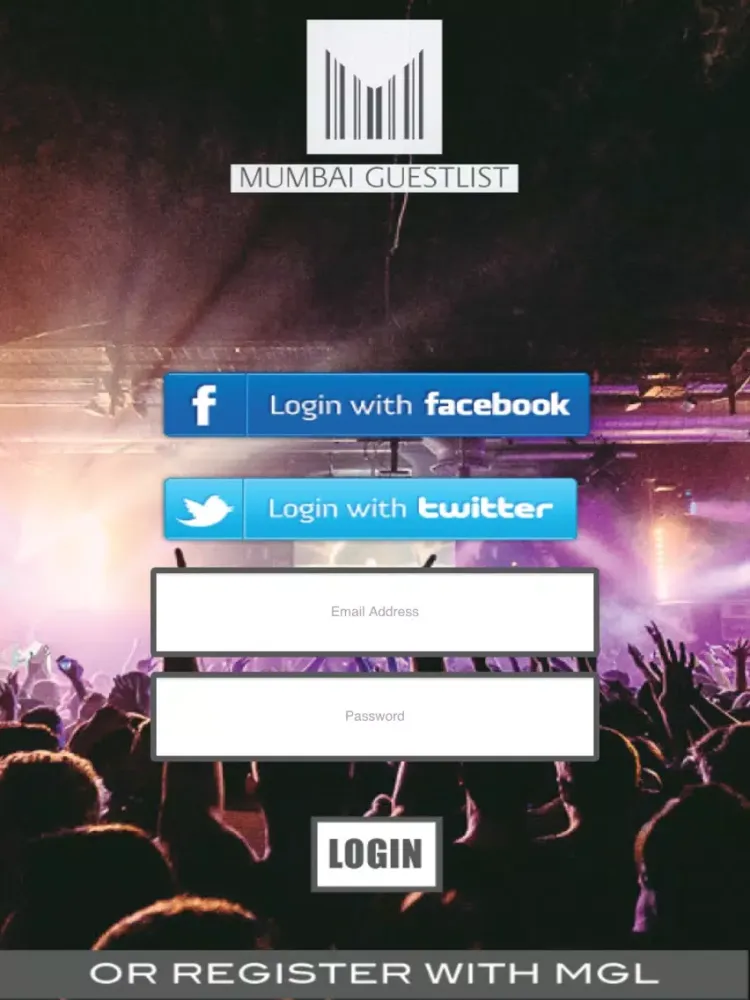 Capturas de pantalla de Mumbai Guestlist 2.0 iPad 