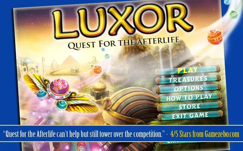 LUXOR: Quest for the Afterlife 스크린샷