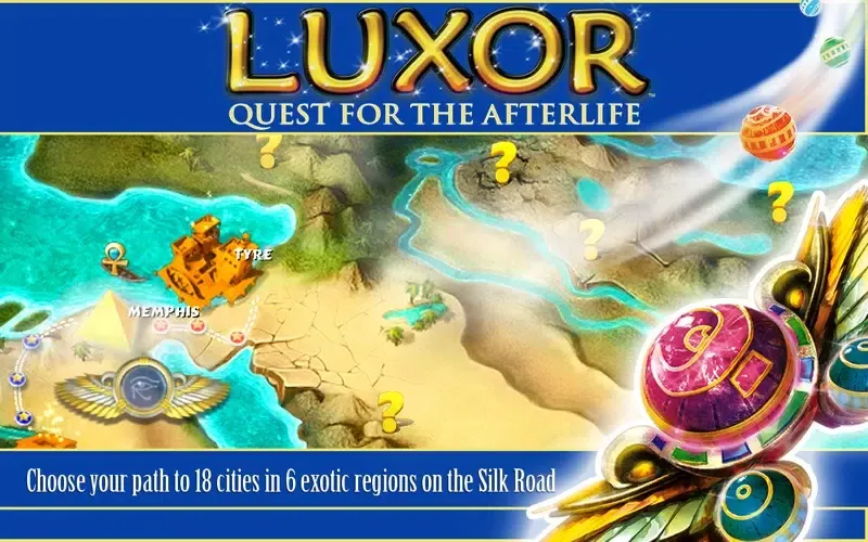 LUXOR: Quest for the Afterlife 스크린샷