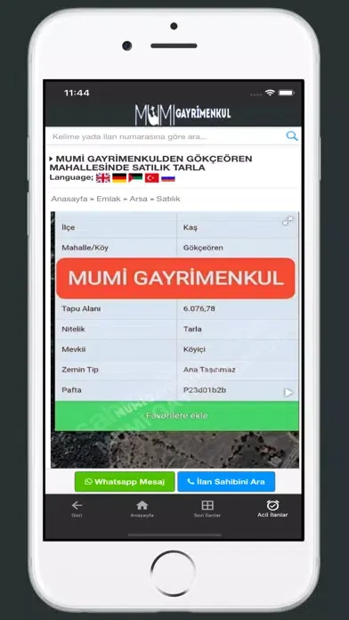 MUMİ GAYRİMENKUL DANIŞMANLIK Screenshots
