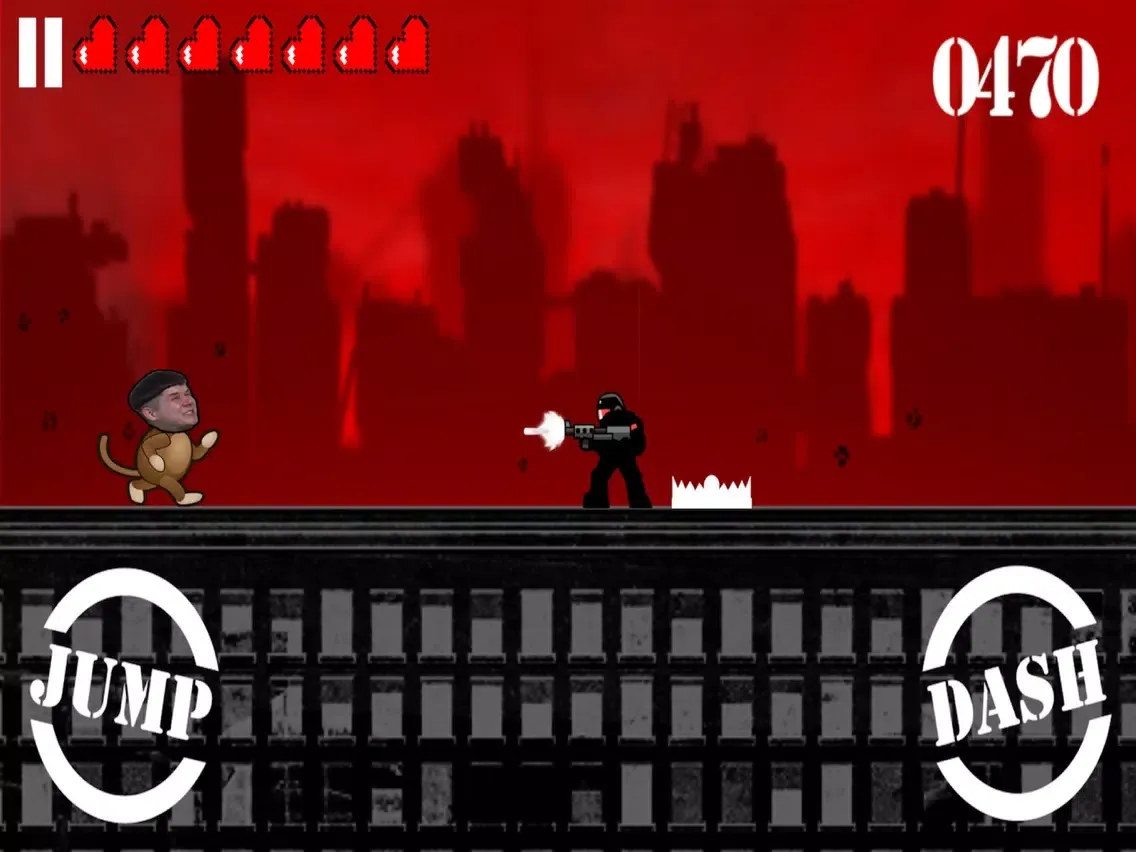 Tangkapan skrin Mumkey Run iPad 