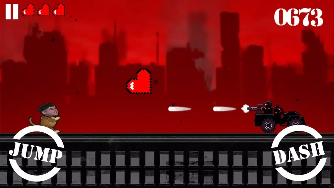 Tangkapan skrin Mumkey Run
