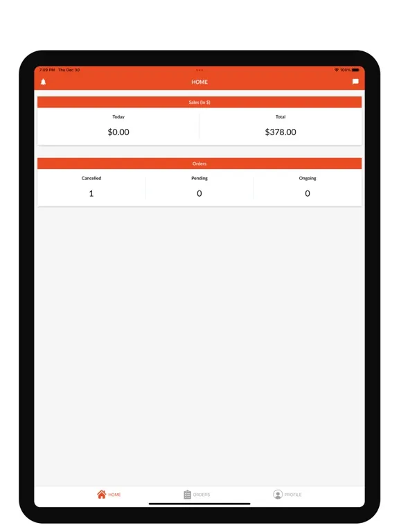 Munchies PR Orders Manager iPad  स्क्रीनशॉट
