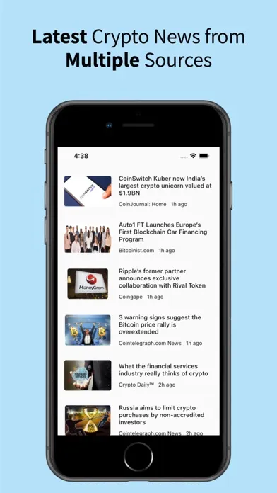 Bitcoin News應用截圖