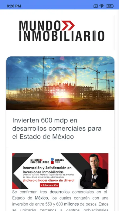 Mundo Inmobiliario Tv Screenshots