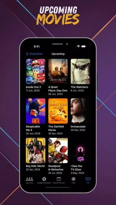 Ảnh chụp màn hình của CinemaFair