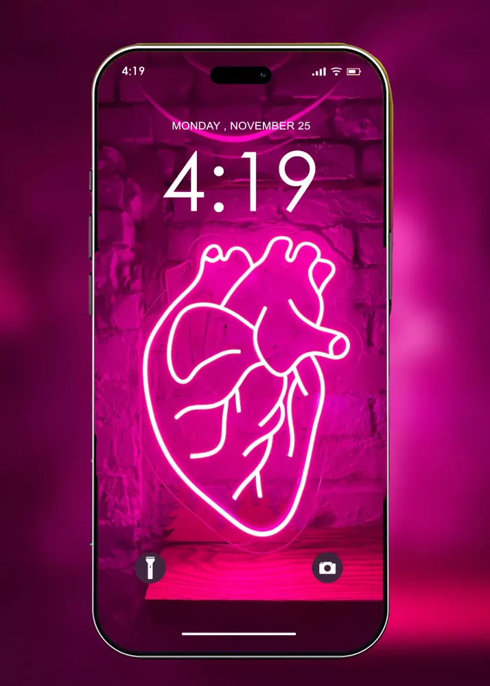 Tangkapan layar Neon Wallpaper