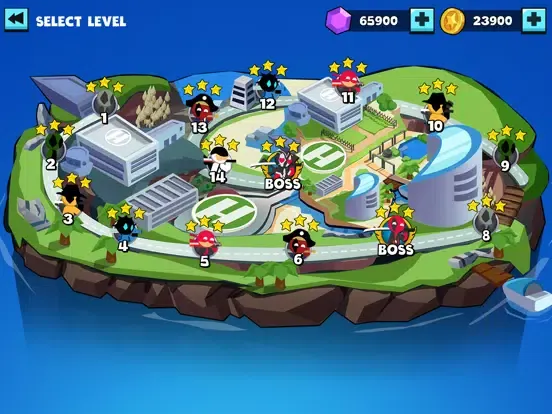 Stickman Combat : Superhero iPad 应用截图