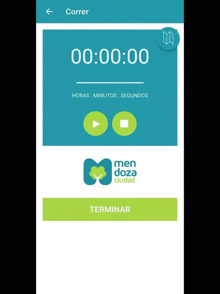 Tangkapan skrin Media Maratón iPad 
