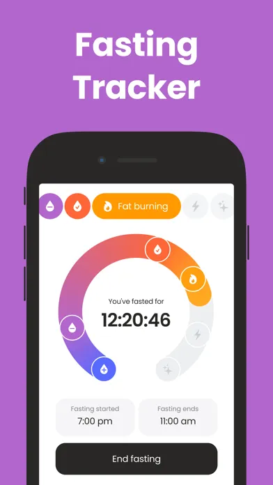Fasting App: Tracker & Timer Screenshots