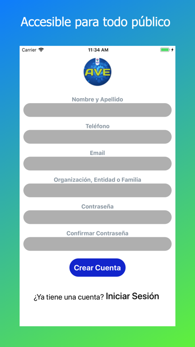 Capturas de tela do AVE Personalizado