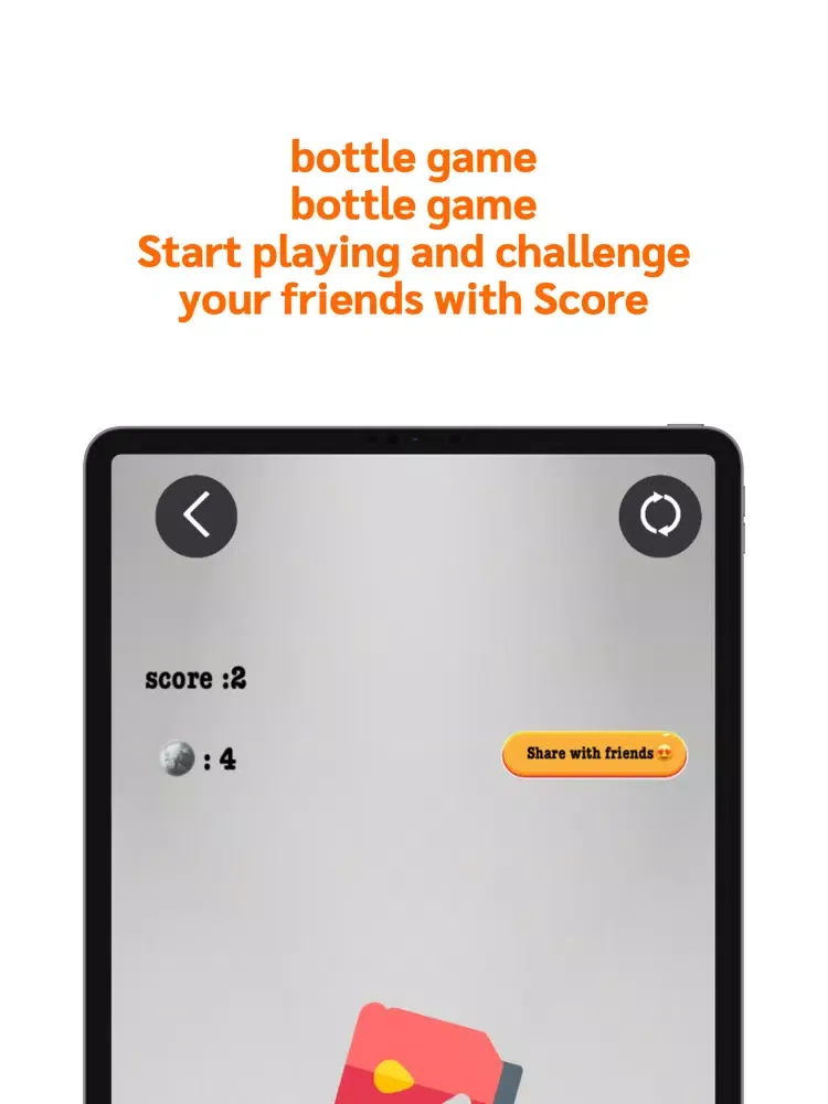 Throw Bottle iPad  Screenshots