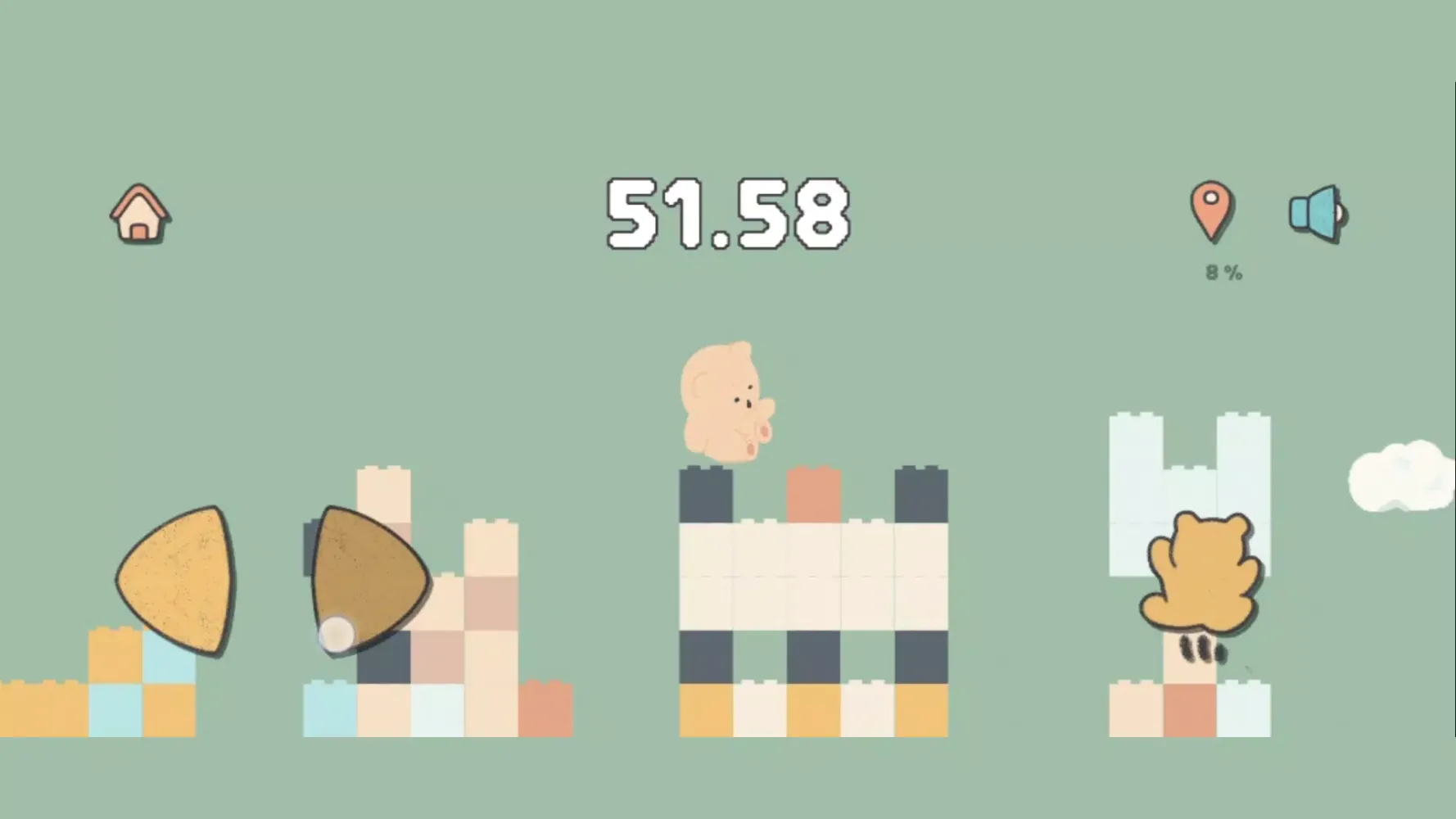 Capturas de pantalla de Rolling Bear (Cute but hard)