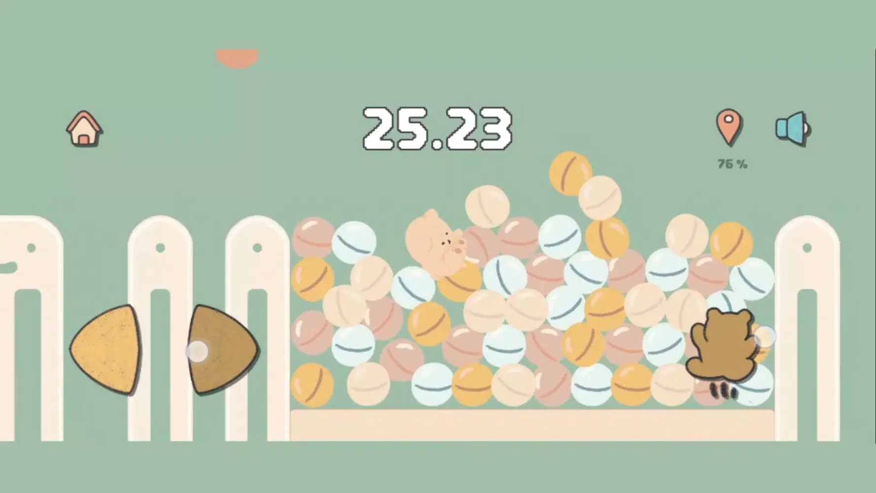 Capturas de pantalla de Rolling Bear (Cute but hard)