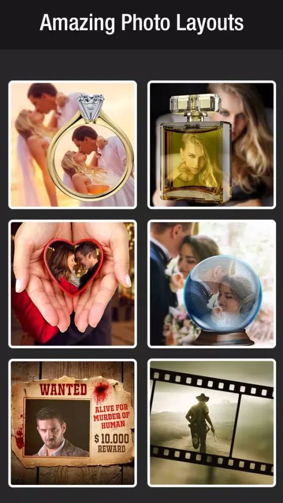Pip Camera - Photo Collage Maker For Instagram Ekran Görüntüleri