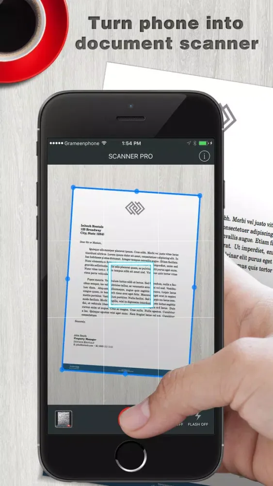 Capturas de tela do Scanner OCR - Best Document Scan To PDF File.s App
