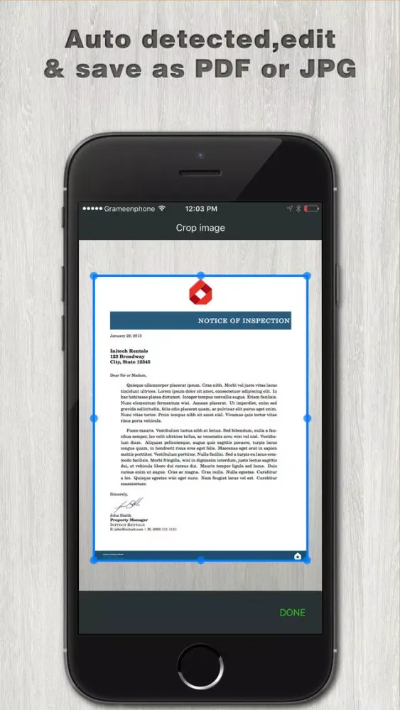 Capturas de tela do Scanner OCR - Best Document Scan To PDF File.s App