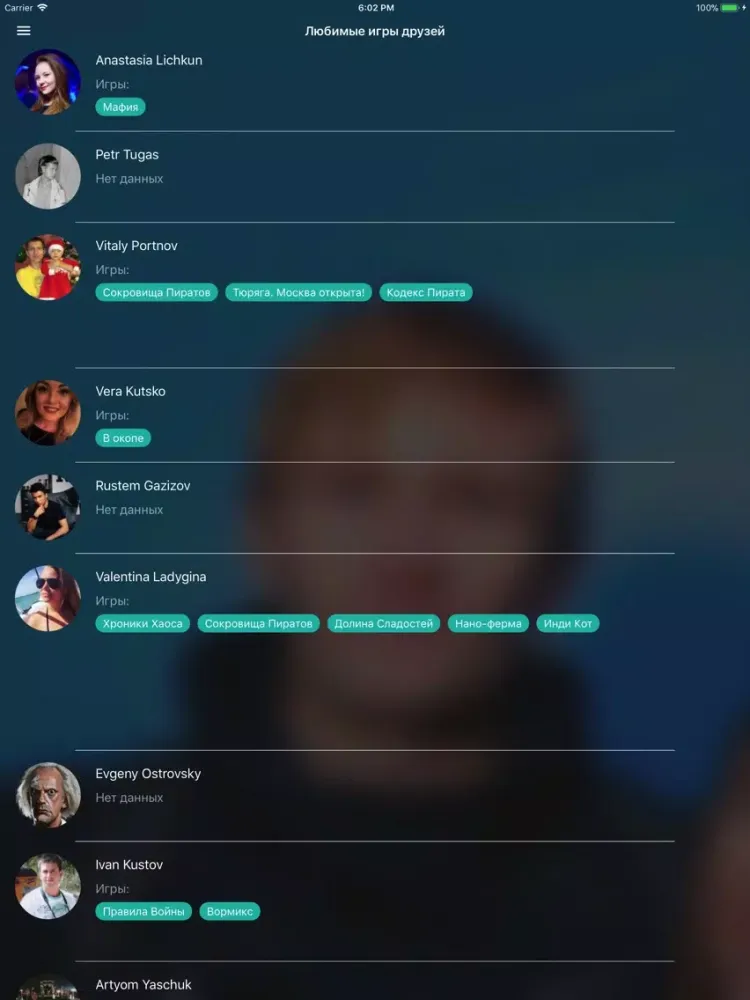 Capturas de tela do Статистика для контакта iPad 