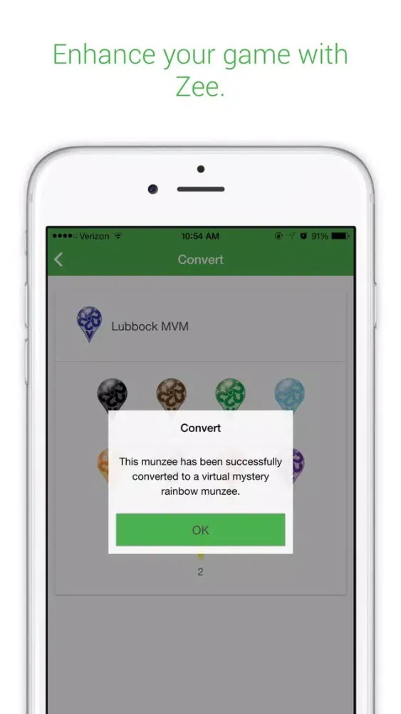 Tangkapan layar Zee - A Munzee Companion App