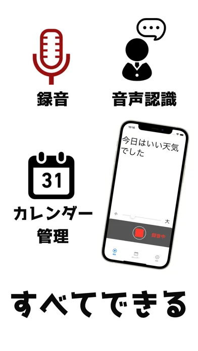 診察レコーダー-録音&自動文字起こし&記録-かんたん操作可能 स्क्रीनशॉट
