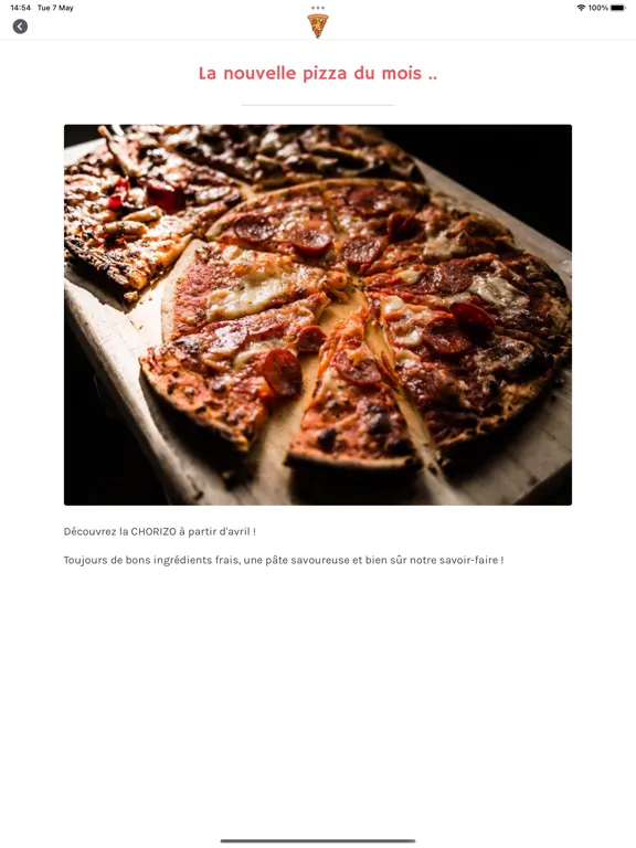 تصاویر Le Mûr à Pizzas Express iPad 