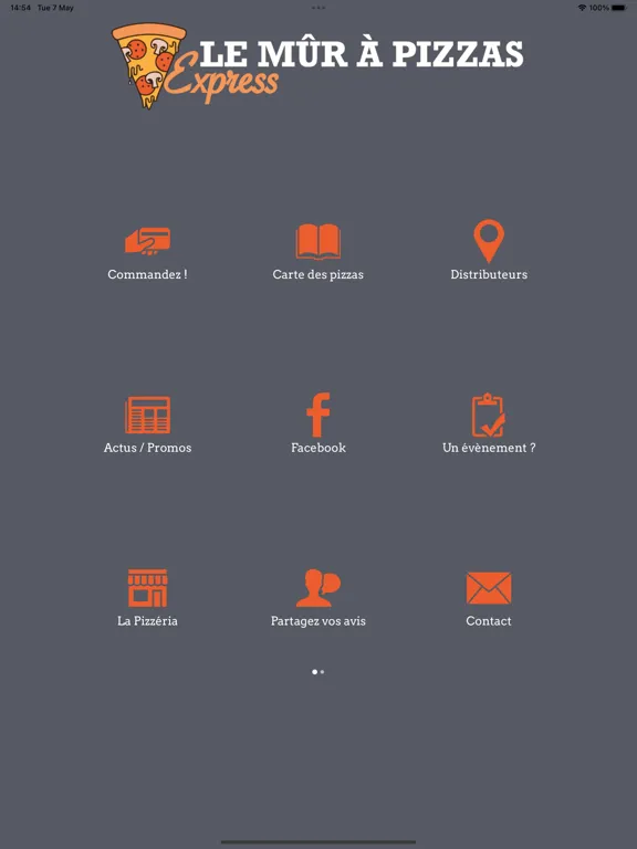 تصاویر Le Mûr à Pizzas Express iPad 