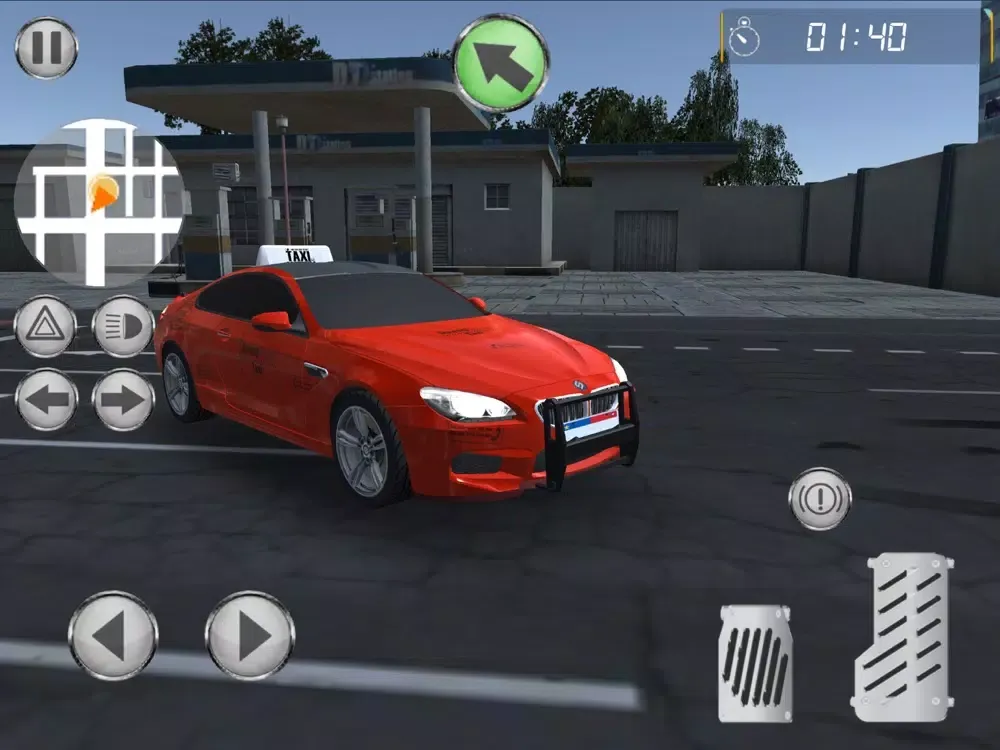 Tangkapan skrin Taxi Driving Simulator 2021 v2 iPad 