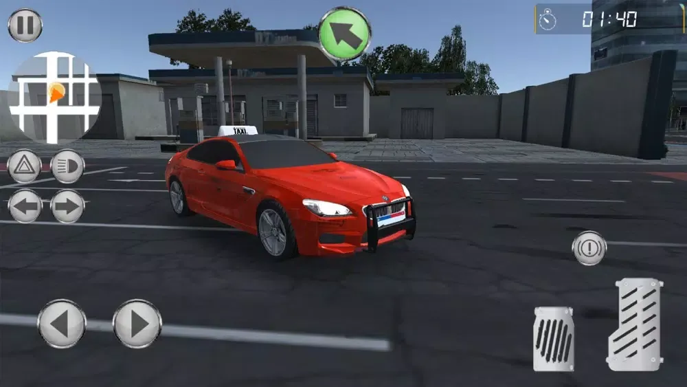 Tangkapan skrin Taxi Driving Simulator 2021 v2