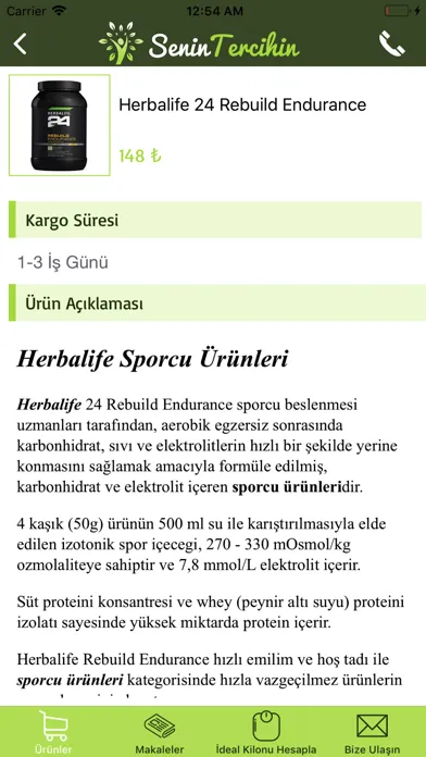 Zrzuty ekranu Senin Tercihin