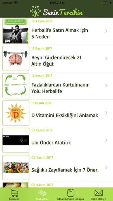 Zrzuty ekranu Senin Tercihin