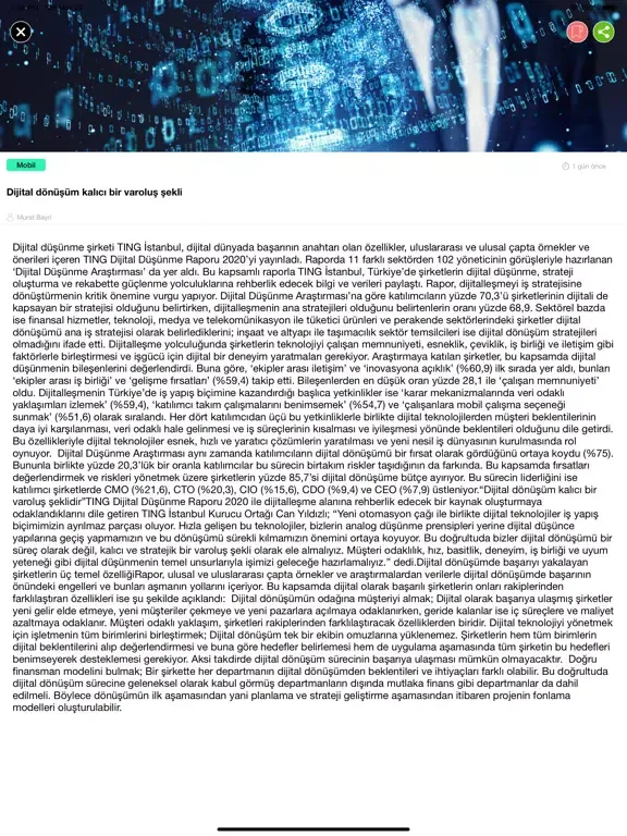 Zrzuty ekranu Teknoloji Rehber iPad 