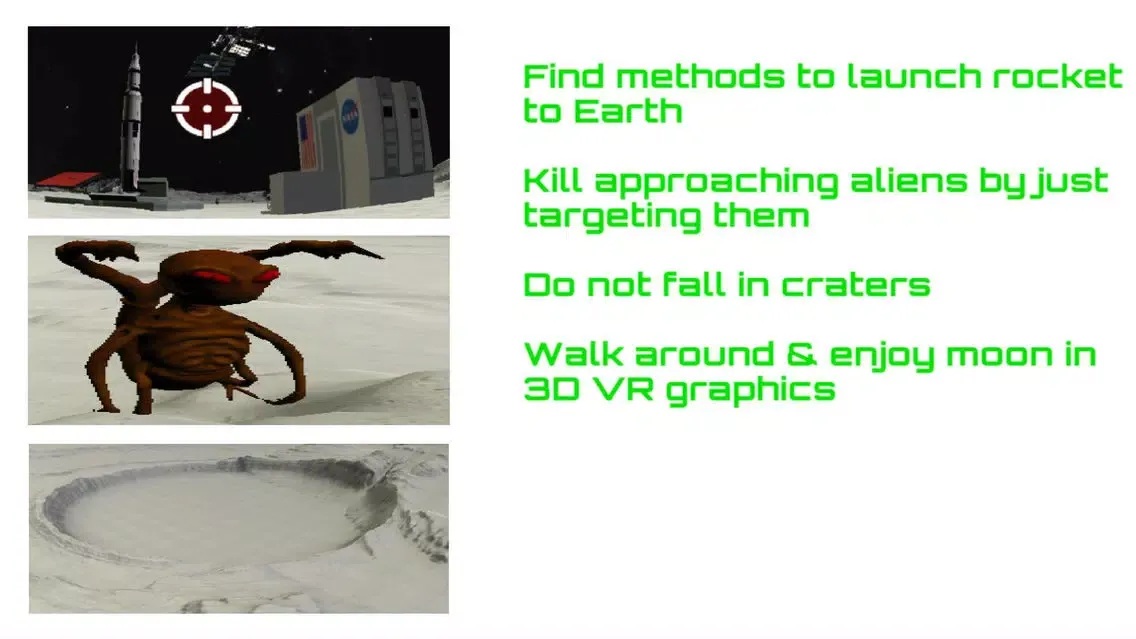 تصاویر VR Moon Mission Cardboard 3D