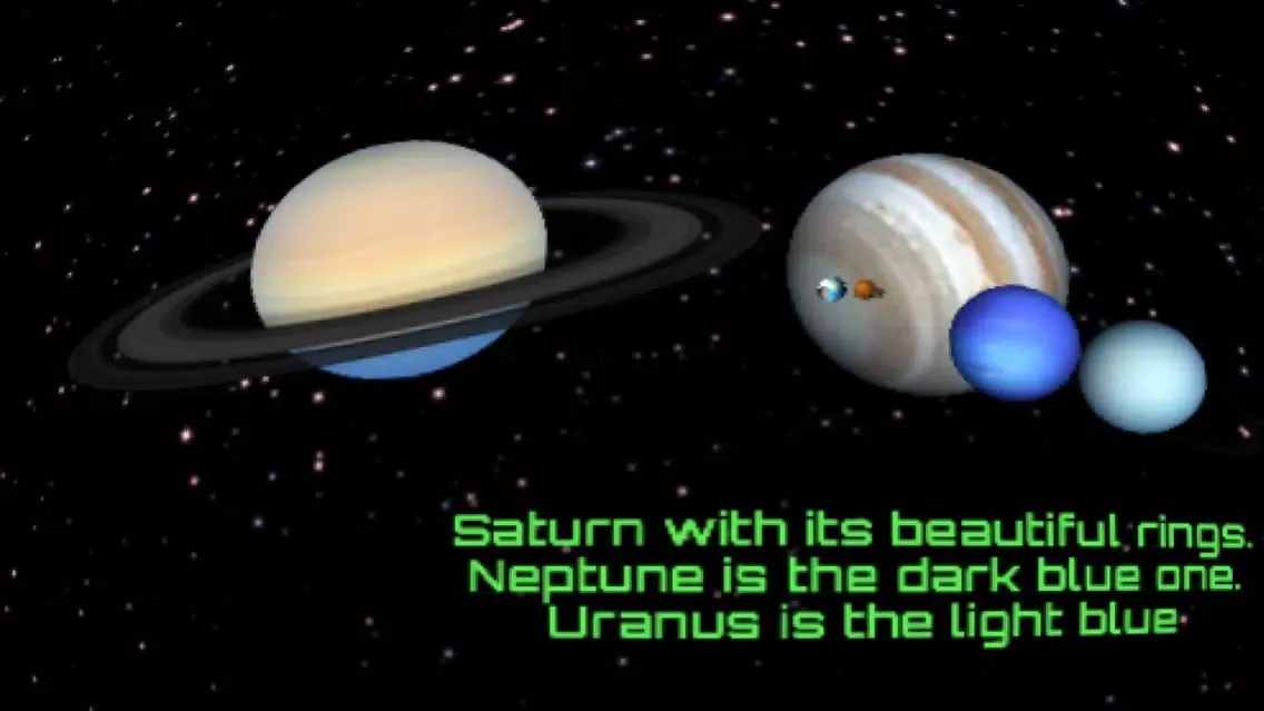 Zrzuty ekranu VR - Explore Solar System in 3D
