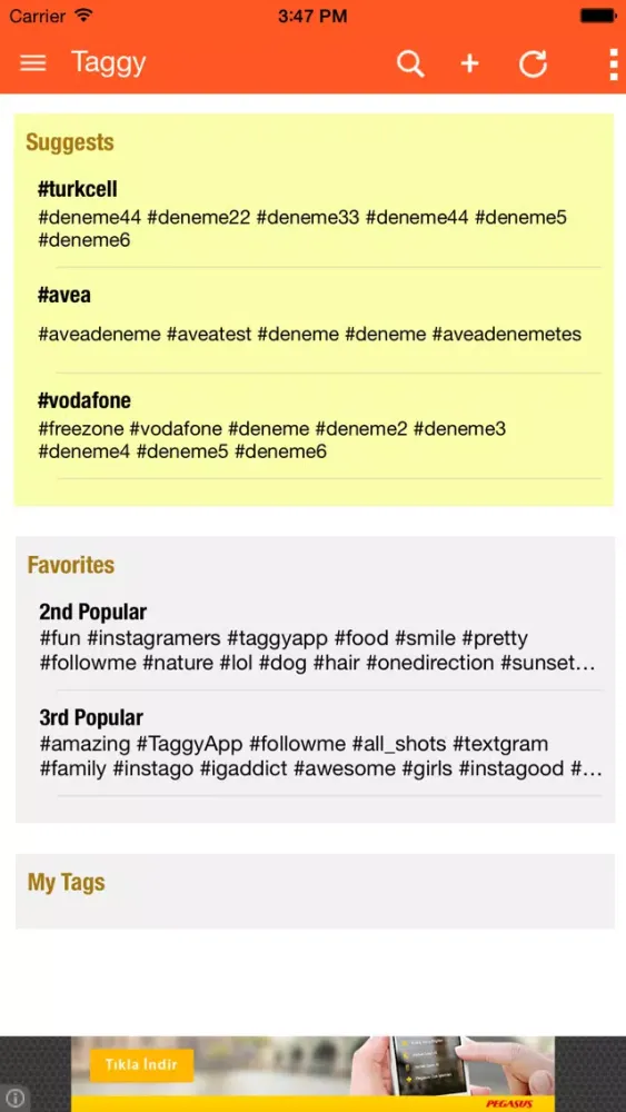 Скриншоты Taggy English