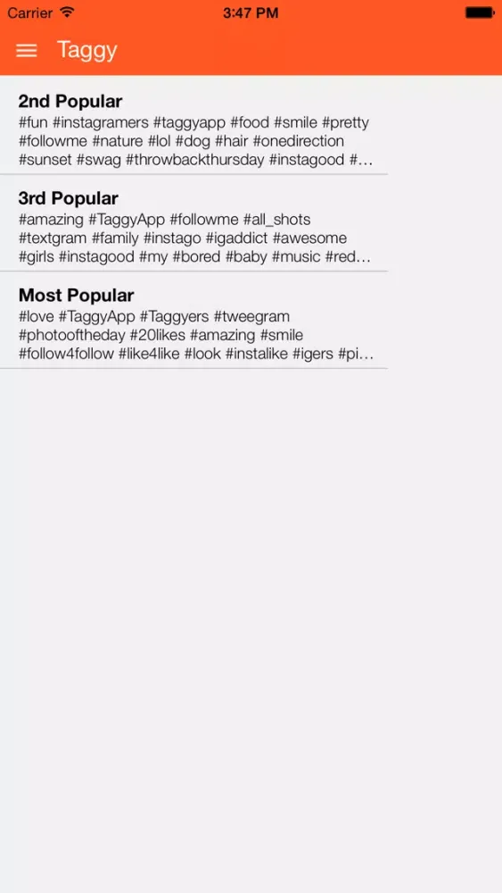 Скриншоты Taggy English