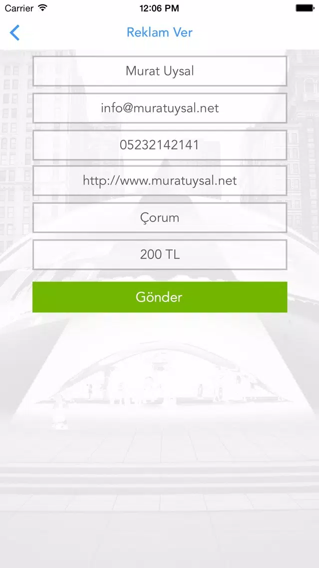 Captures d'écran de İlk Sayfa Reklam - Adwords