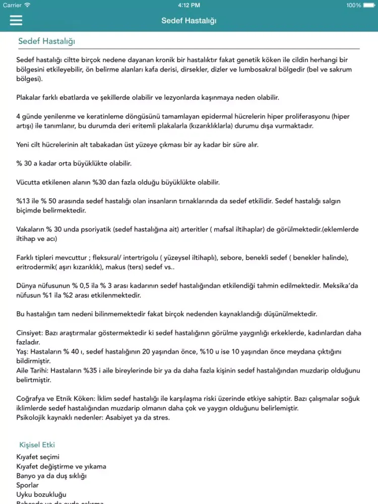 Скриншоты Derma Market iPad 
