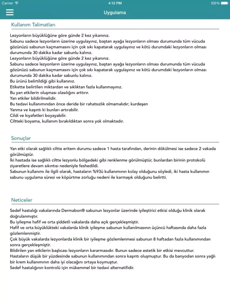Скриншоты Derma Market iPad 