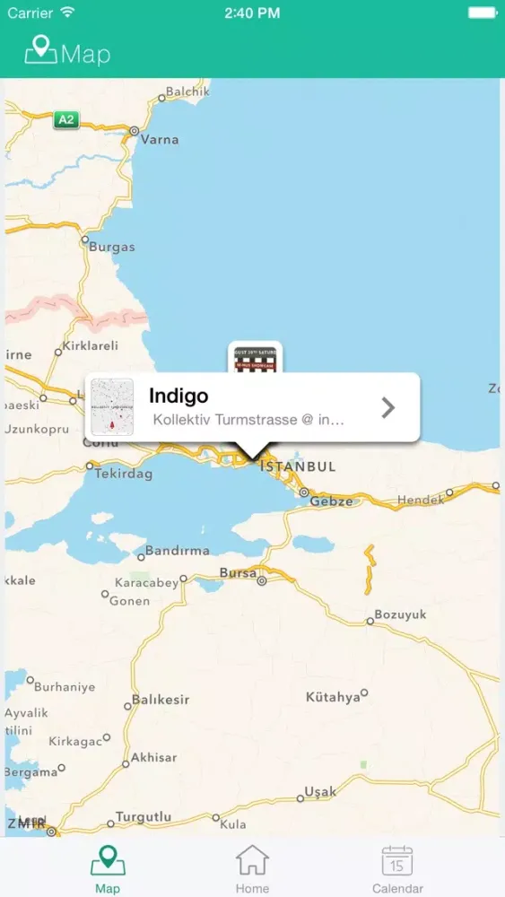 Screenshot di Eventlist - Explore the rhythm of the city