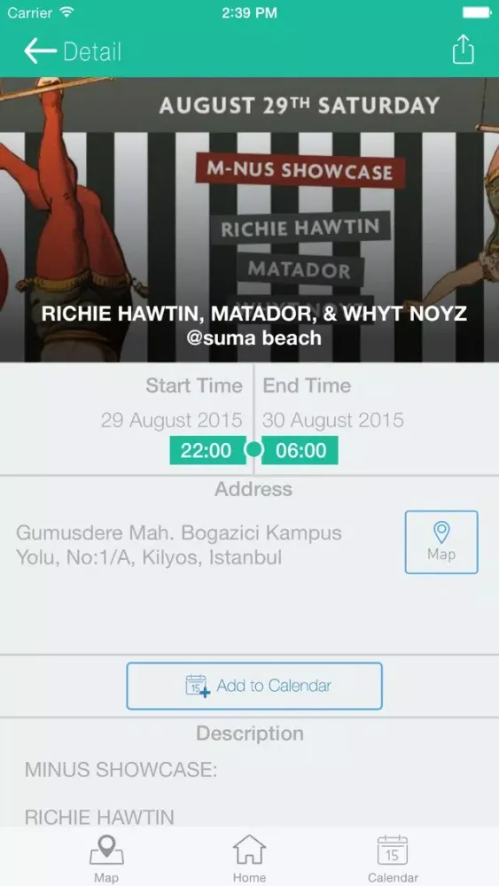 Screenshot di Eventlist - Explore the rhythm of the city
