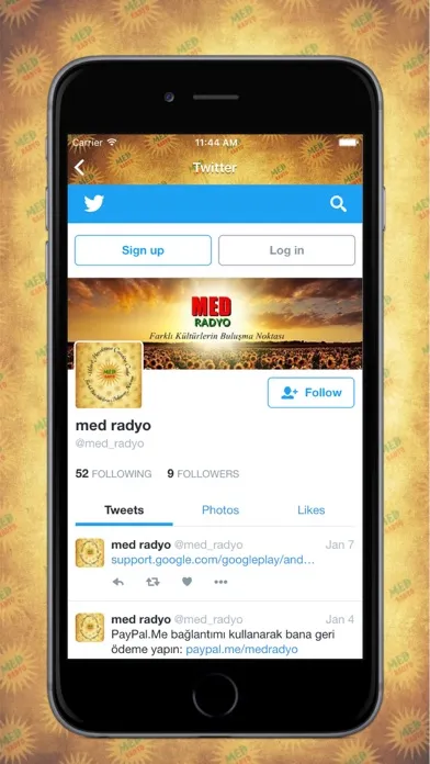Capturas de pantalla de Med Radyo
