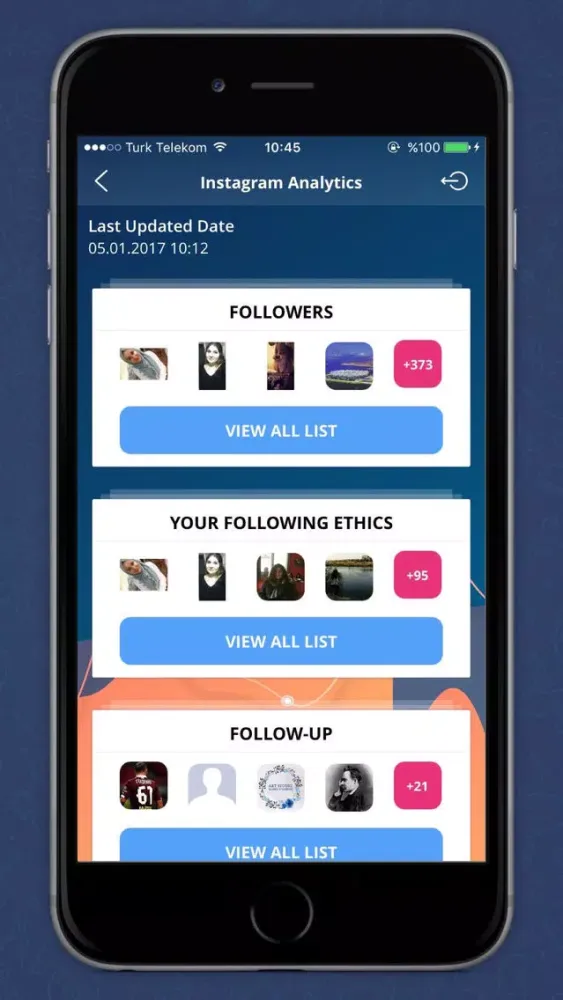 Spy Daddy - Eye on Social Media Screenshots